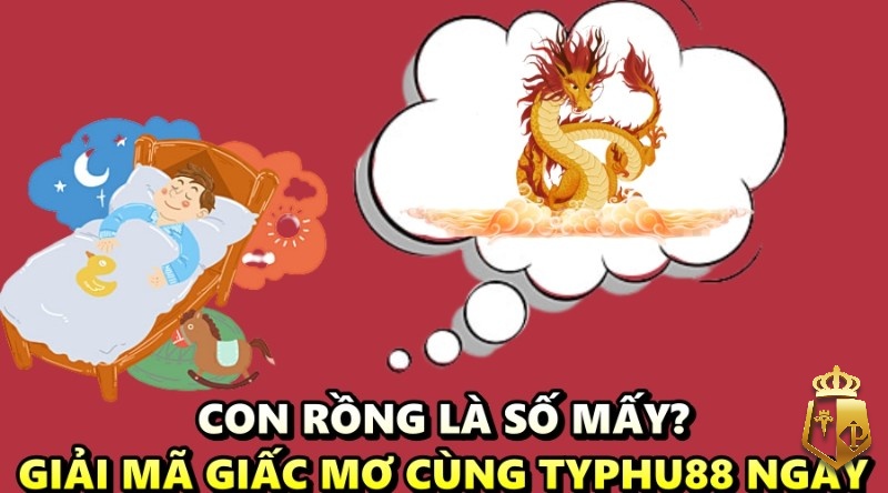 03bZR - Con rồng là số mấy? Giải mã giấc mơ cùng Typhu88 ngay