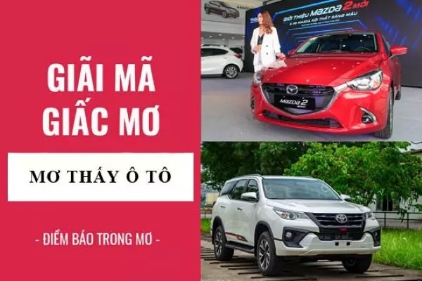 Nằm mơ thấy mua xe ô tô - Cùng typhu88 xem con số may mắn