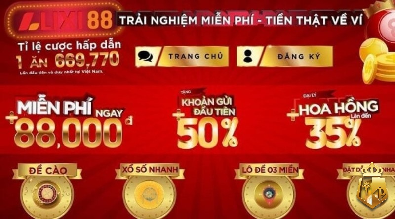 88k chuong trinh tang tien cuoc mien phi tu lixi88 1 - 88K – Chương trình tặng tiền cược miễn phí từ Lixi88