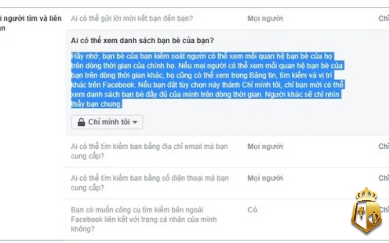 cach an ban be tren facebook don gian tren pc android 2022 43 - Cách ẩn bạn bè trên Facebook đơn giản trên PC, điện thoại 2022