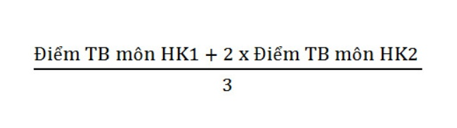 cach tinh diem trung binh mon thcs thpt dai hoc nam 2022 10 - Cách tính điểm trung bình môn THCS, THPT, Đại học năm 2022
