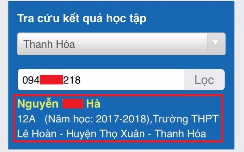 Cách tra cứu điểm của học sinh trên VNEDU chi tiết tại typhu88