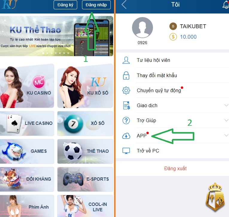 tai ku casino huong dan cach tai cho android ios nhanh 11 - Tai ku casino - Typhu88 hướng dẫn tải cho Android, iOS nhanh