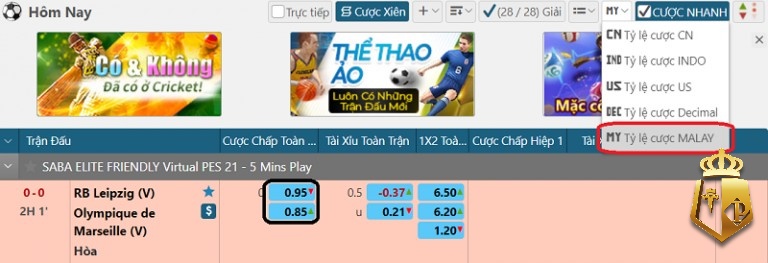 ti le cuoc odds la gi co bao nhieu loai ty le cuoc o nam 2023 3 - Ti le cược (Odds) là gì? Có bao nhiêu loại tỷ lệ cược ở năm 2023