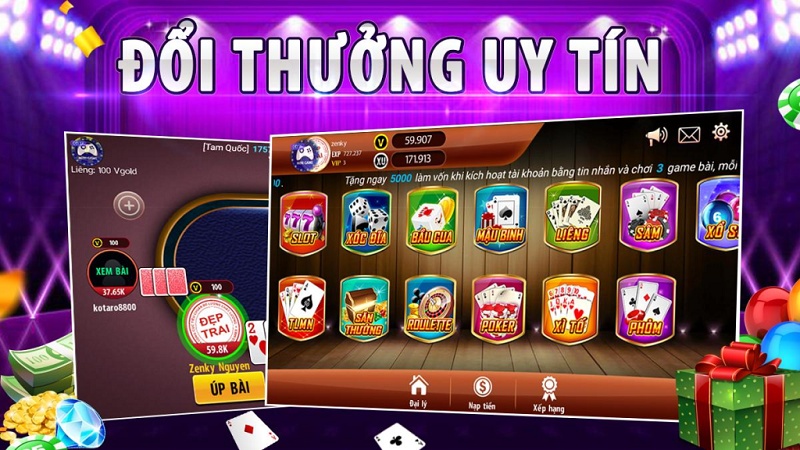 Tải game bài đổi thưởng tặng vốn cho android mới nhất 2023