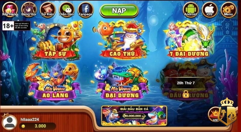 tai game vua san ca doi thuong hay so 1 kiem tien cuc de 2 - Tải game vua săn cá đổi thưởng hay số 1 kiếm tiền cực dễ