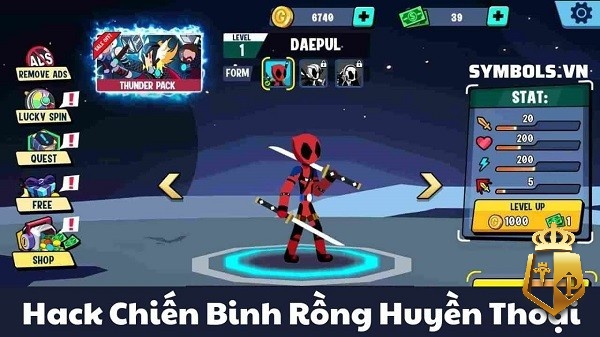 hack chien binh rong huyen thoai vo han tien va full nhan vat - Hack Chiến Binh Rồng Huyền Thoại vô hạn tiền và full nhân vật