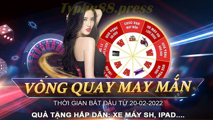 Sòng bạc may mắn TYPHU88 chất lượng, đa dạng trò chơi