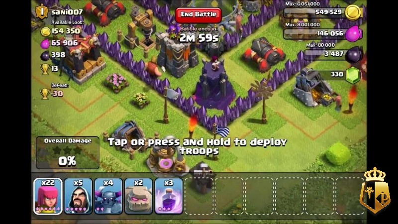 cach xay lang trong clash of clans chien thuat de ap dung 4 - Cách xây làng trong Clash of Clans chiến thuật, dễ áp dụng