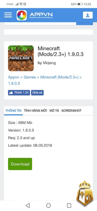 tai minecraft mien phi cach tai moi nhat tren dien thoai 2 - Tải Minecraft miễn phí: Cách tải mới nhất trên điện thoại